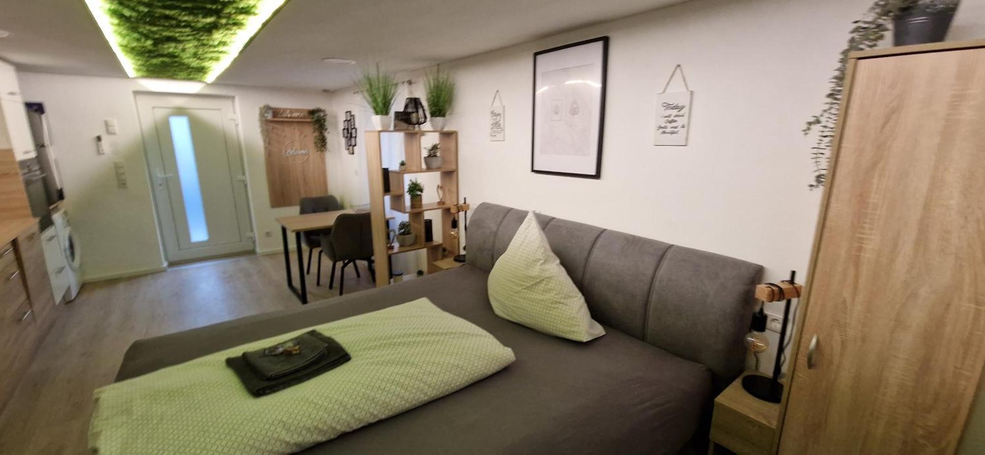 Appartment-Ferienwohnug mit Küche, Bad, kostenlos WLAN und Stellplatz, Modern eingerichtet Roding Exterior foto