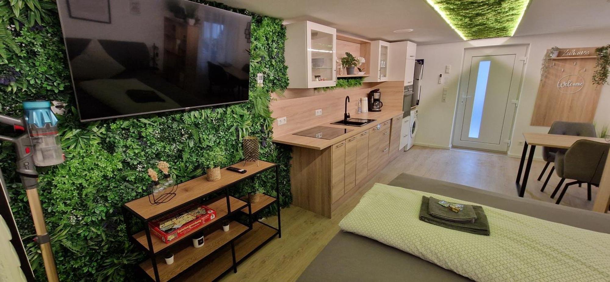Appartment-Ferienwohnug mit Küche, Bad, kostenlos WLAN und Stellplatz, Modern eingerichtet Roding Exterior foto